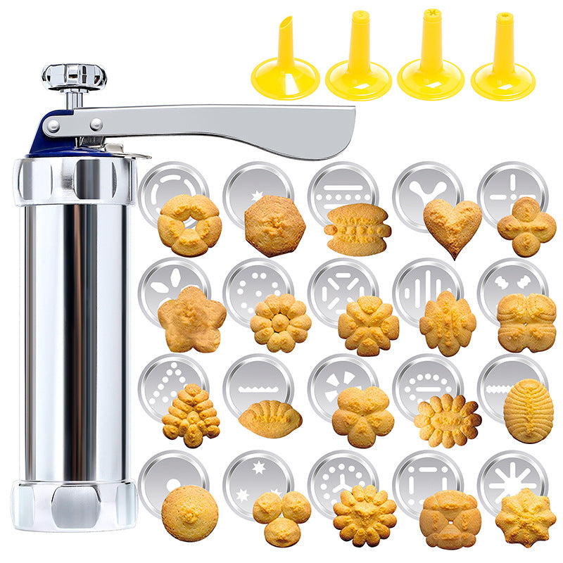 Cookies | Aluminum Dough Stampler | Piped Pastries and Decorating | Bakezy